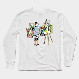 Modernist Painter Long Sleeve T-Shirt